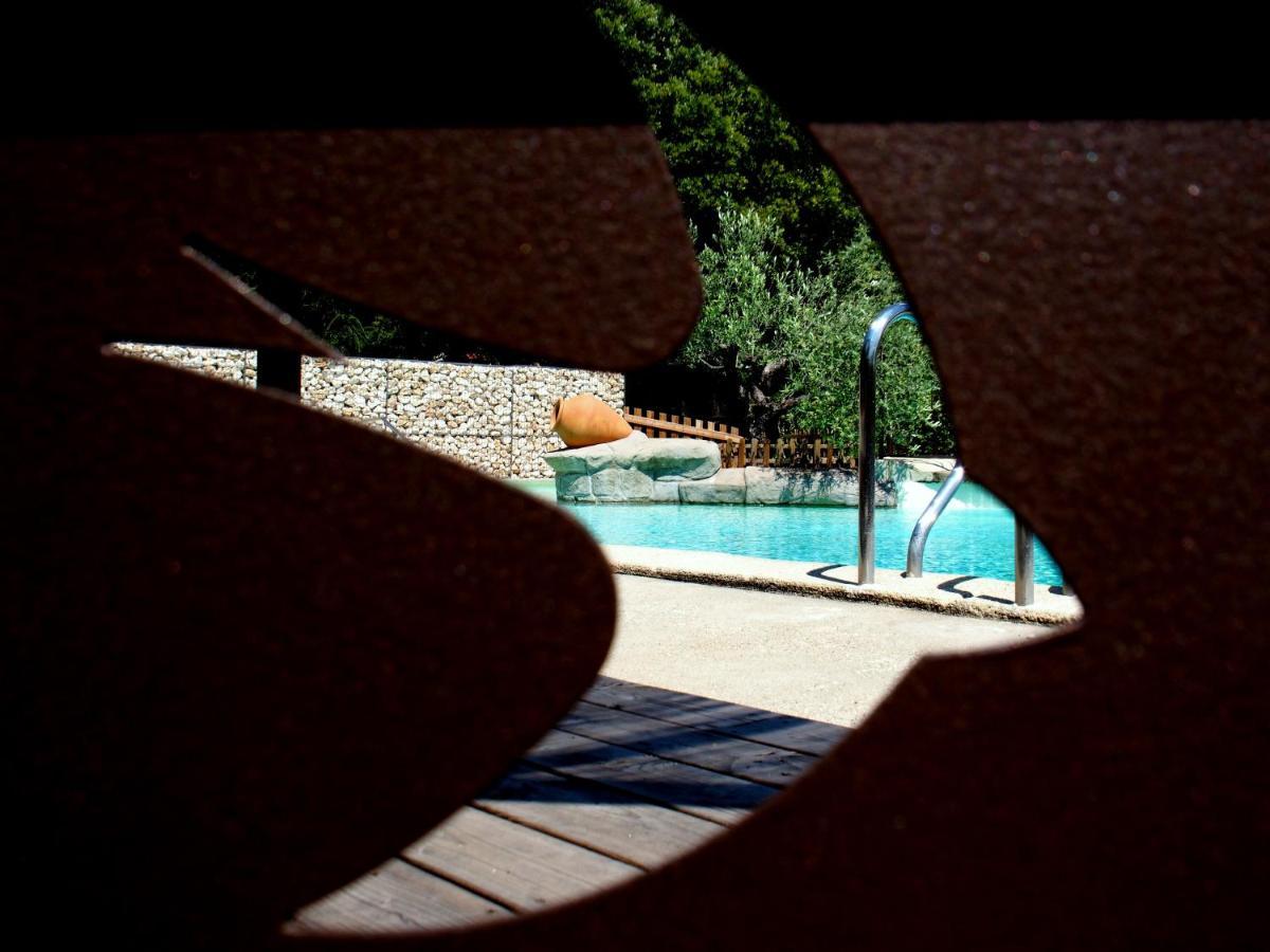 Camping Mas Du Sartre Saint Alban Auriolles Exterior foto